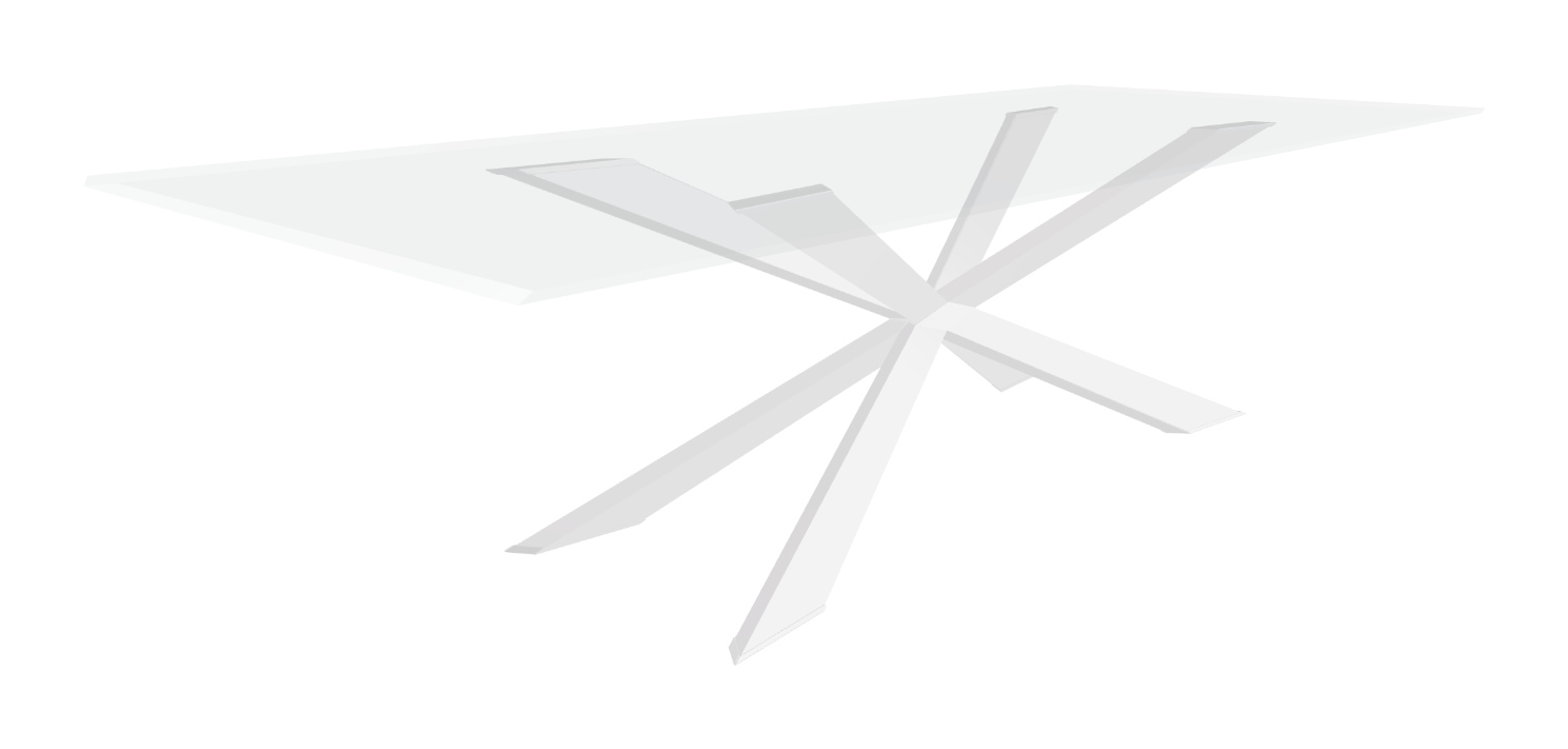 Cattelan Italia Spyder Glass Dining Table