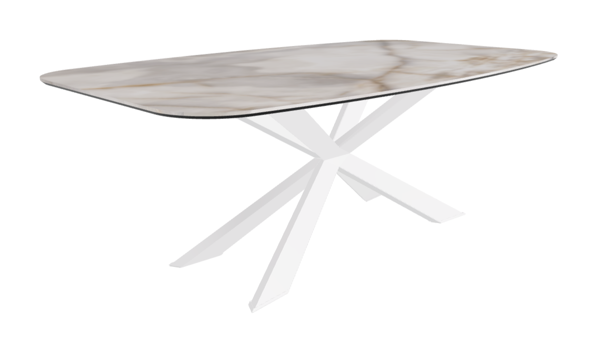 Cattelan Italia Spyder Keramik Barrel Shaped Dining Table