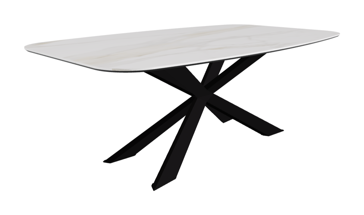 Cattelan Italia Spyder Keramik Barrel Shaped Dining Table