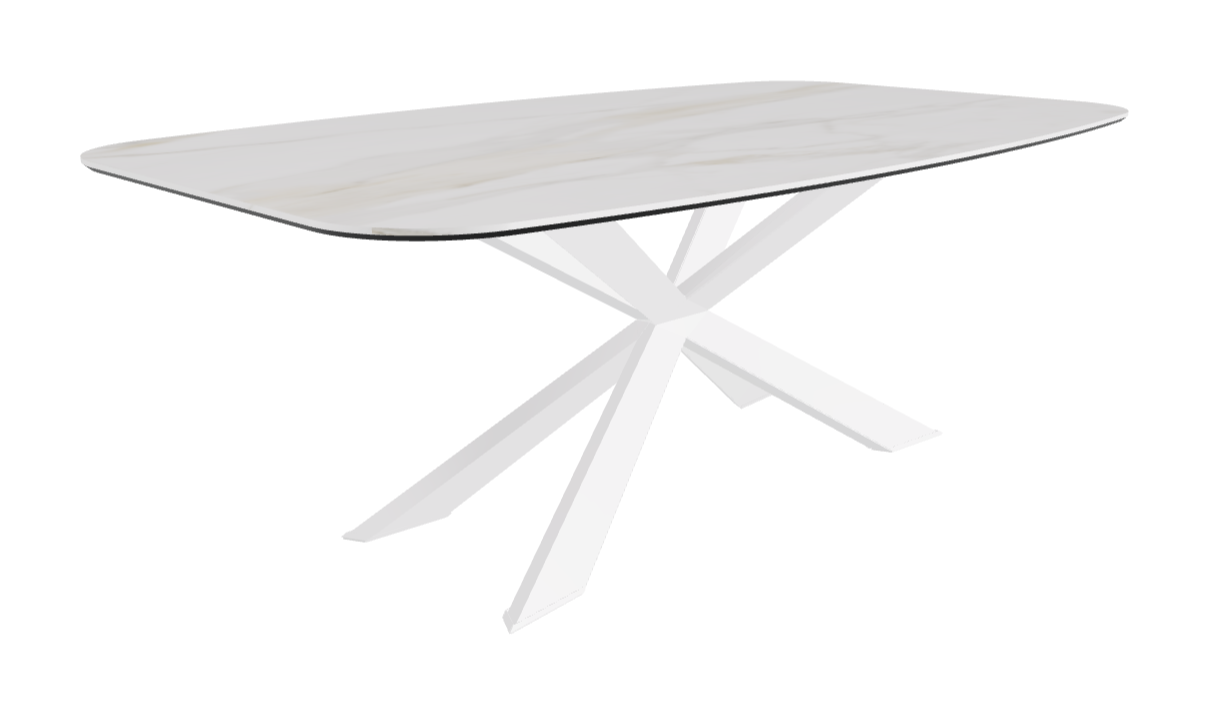 Cattelan Italia Spyder Keramik Barrel Shaped Dining Table