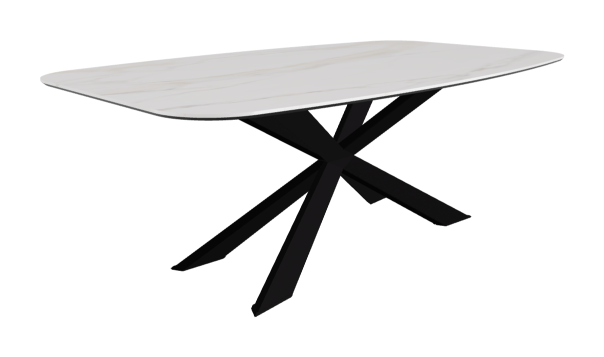 Cattelan Italia Spyder Keramik Barrel Shaped Dining Table