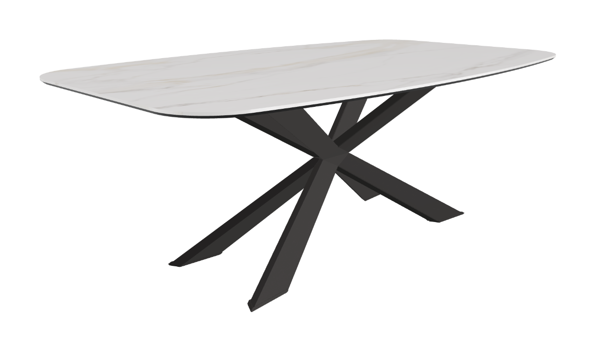 Cattelan Italia Spyder Keramik Barrel Shaped Dining Table