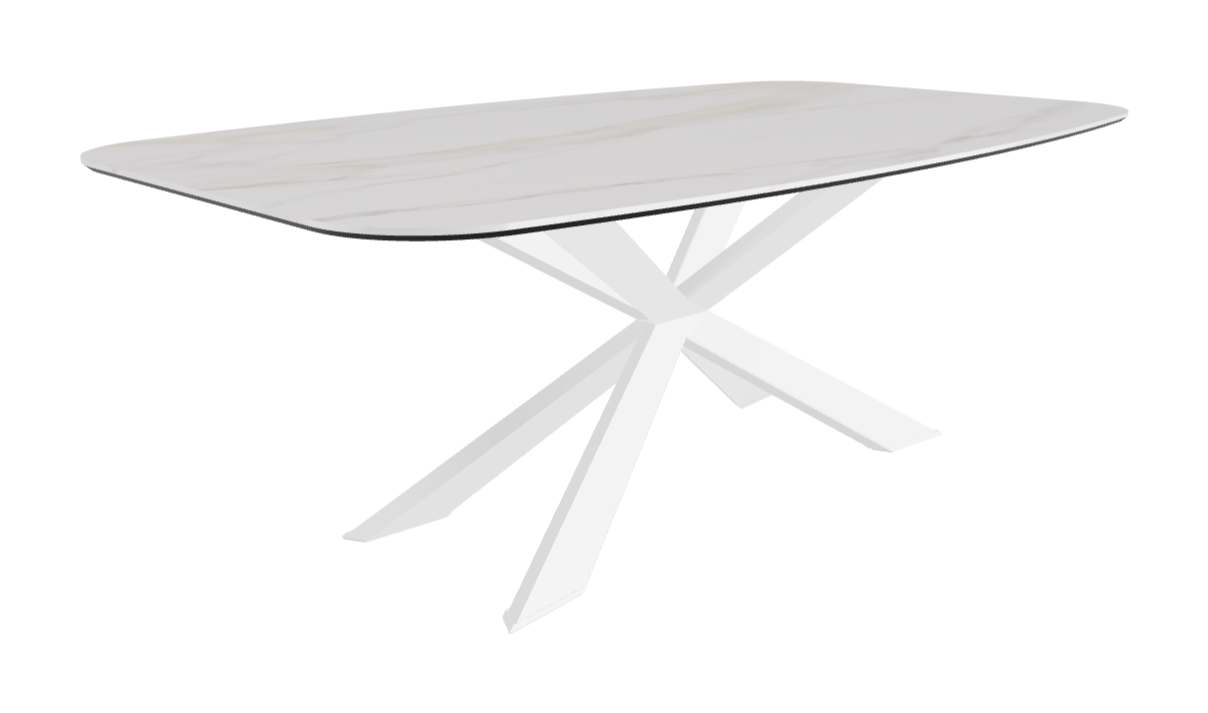 Cattelan Italia Spyder Keramik Barrel Shaped Dining Table