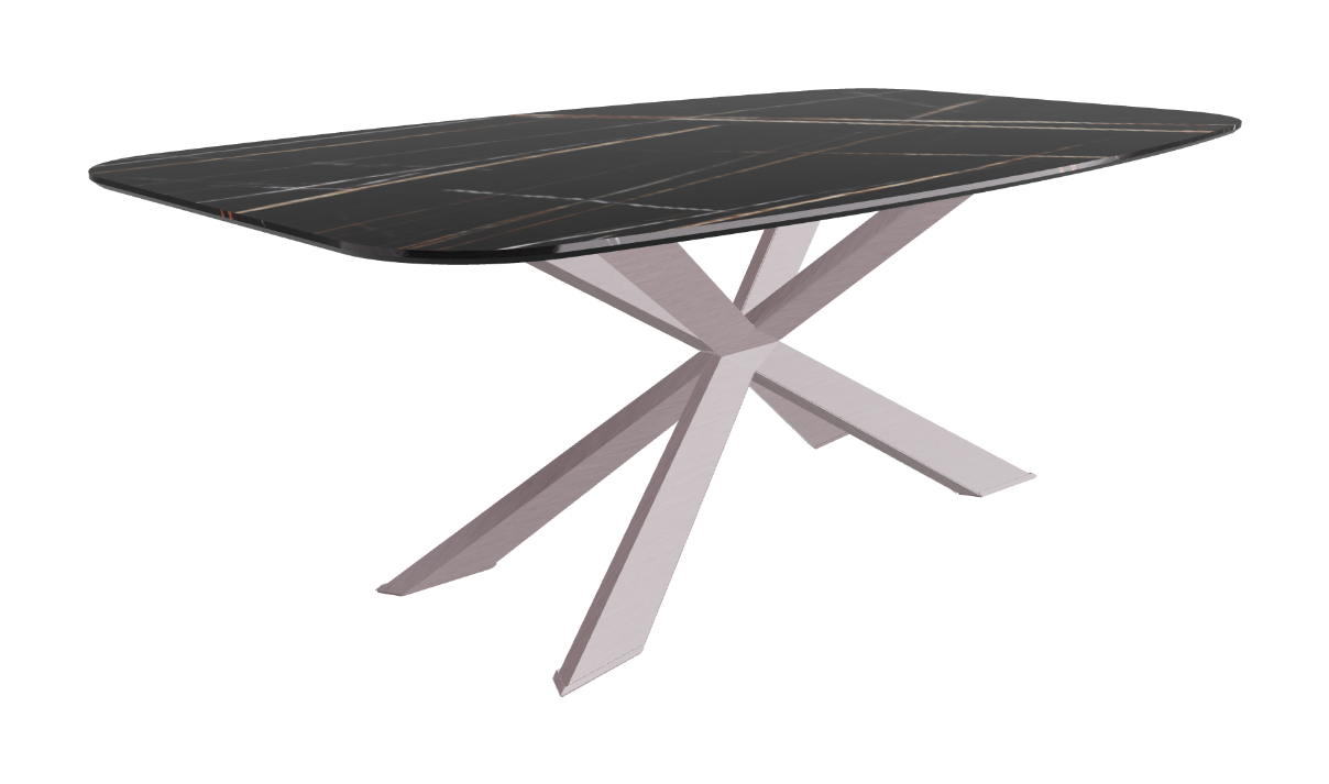 Cattelan Italia Spyder Keramik Barrel Shaped Dining Table