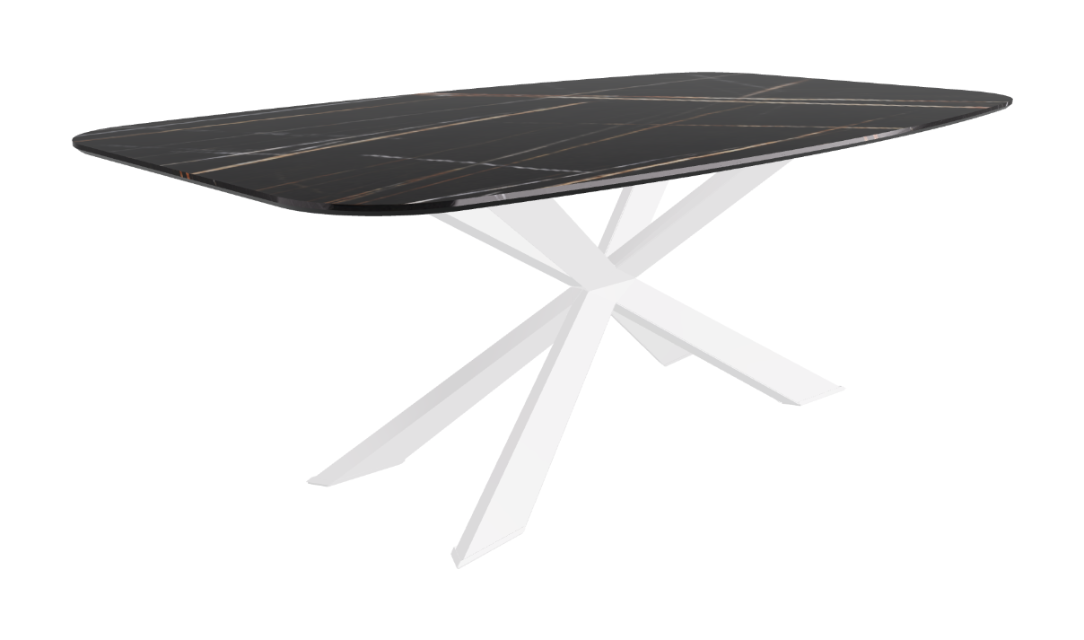 Cattelan Italia Spyder Keramik Barrel Shaped Dining Table