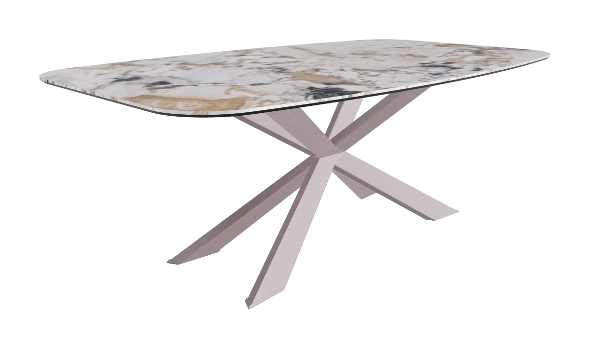 Cattelan Italia Spyder Keramik Barrel Shaped Dining Table