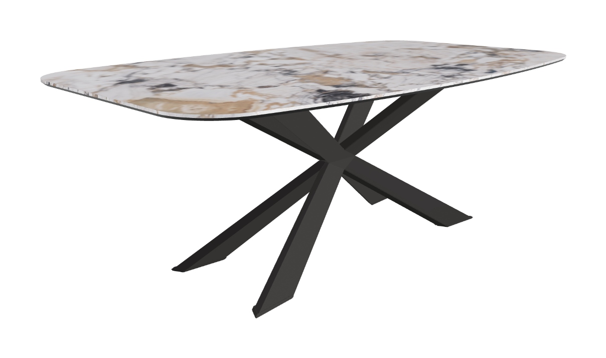 Cattelan Italia Spyder Keramik Barrel Shaped Dining Table