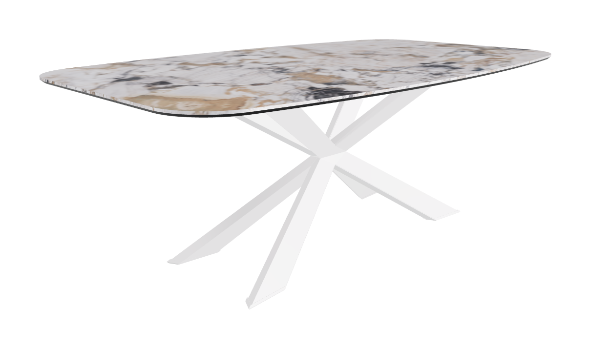 Cattelan Italia Spyder Keramik Barrel Shaped Dining Table