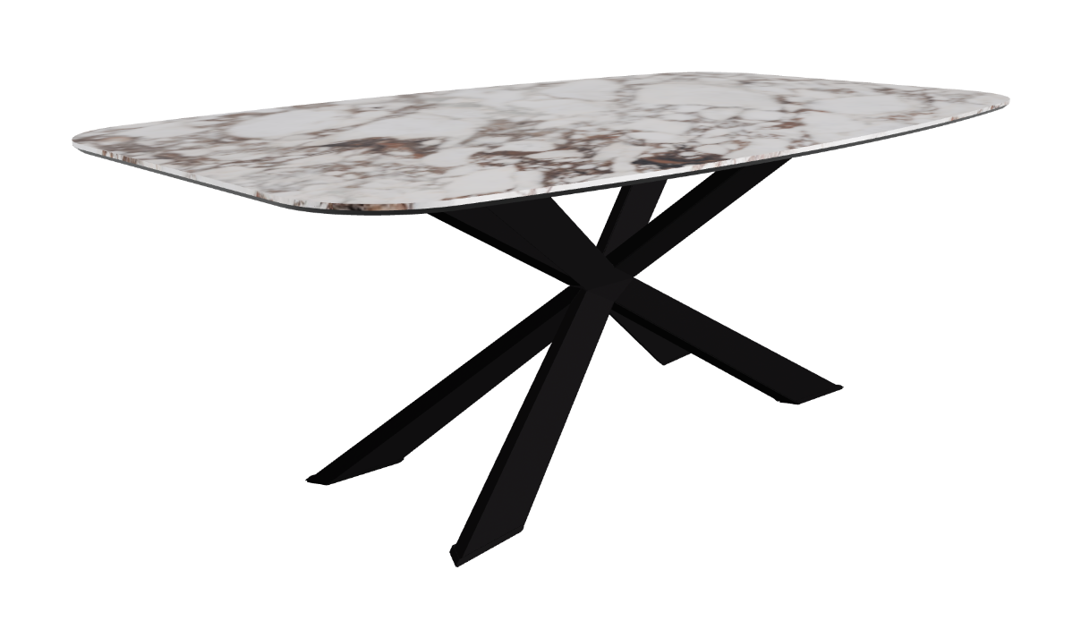 Cattelan Italia Spyder Keramik Barrel Shaped Dining Table