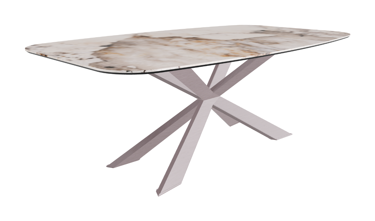 Cattelan Italia Spyder Keramik Barrel Shaped Dining Table