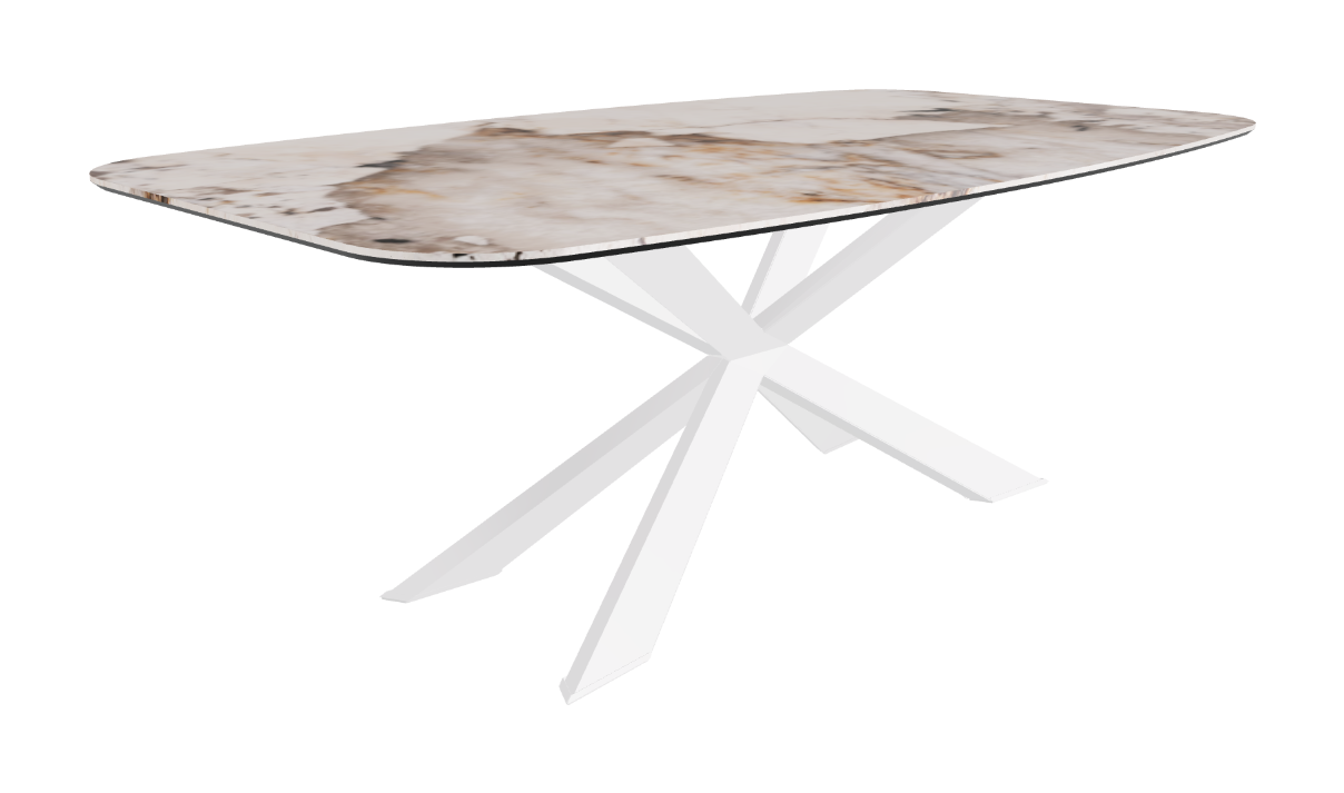 Cattelan Italia Spyder Keramik Barrel Shaped Dining Table