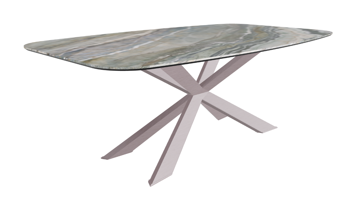 Cattelan Italia Spyder Keramik Barrel Shaped Dining Table