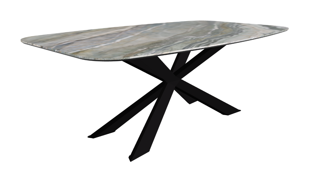 Cattelan Italia Spyder Keramik Barrel Shaped Dining Table