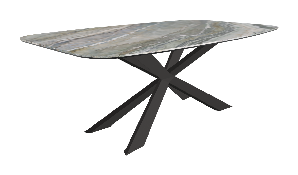 Cattelan Italia Spyder Keramik Barrel Shaped Dining Table