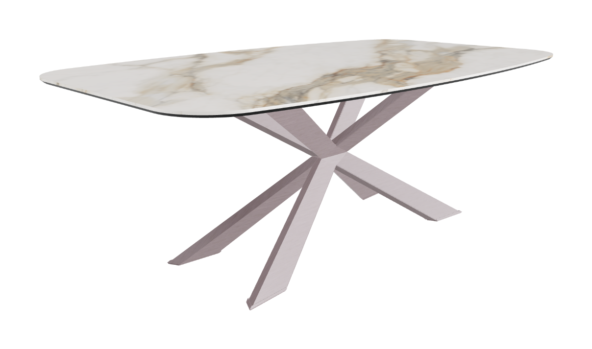 Cattelan Italia Spyder Keramik Barrel Shaped Dining Table