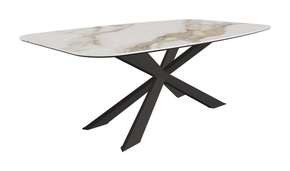 Cattelan Italia Spyder Keramik Barrel Shaped Dining Table