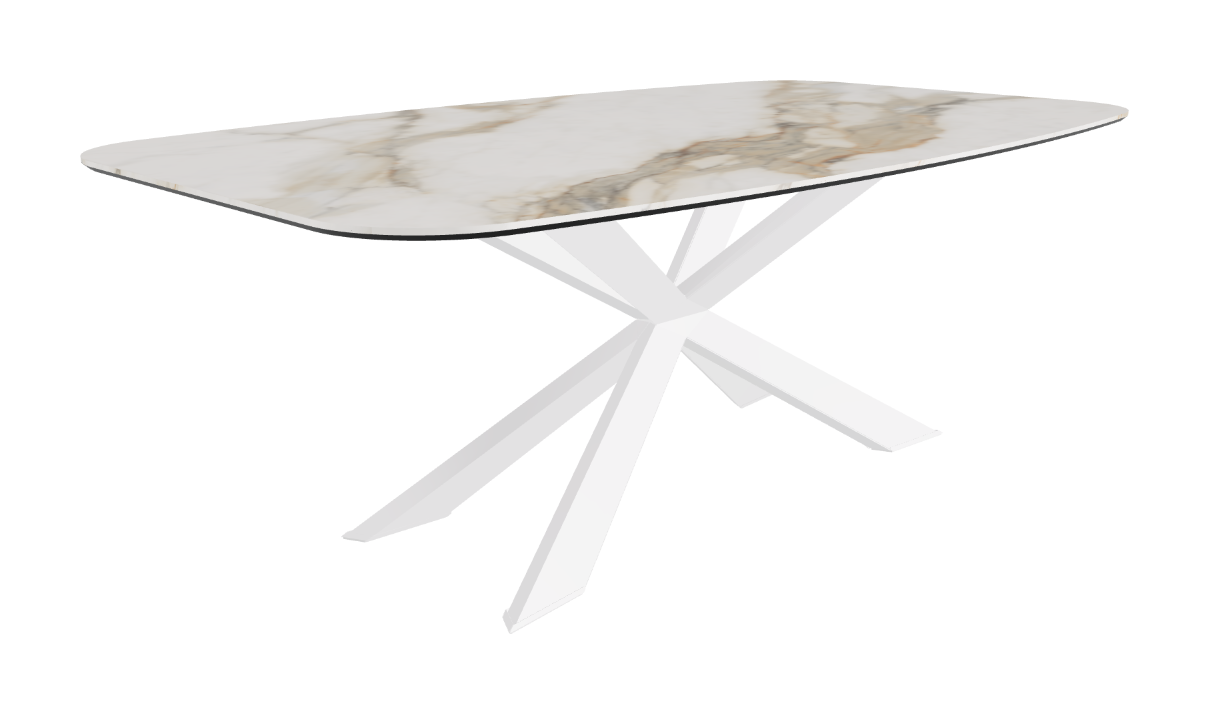 Cattelan Italia Spyder Keramik Barrel Shaped Dining Table