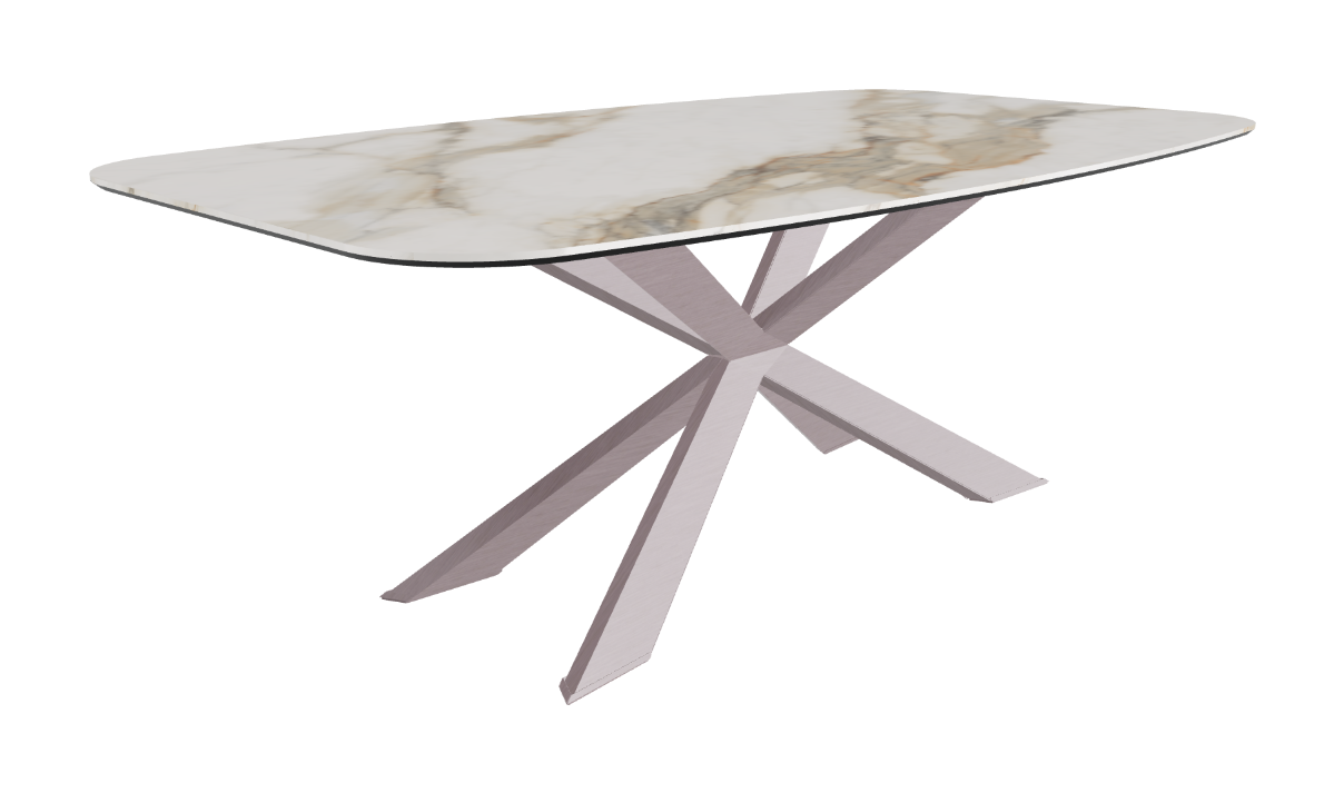 Cattelan Italia Spyder Keramik Barrel Shaped Dining Table