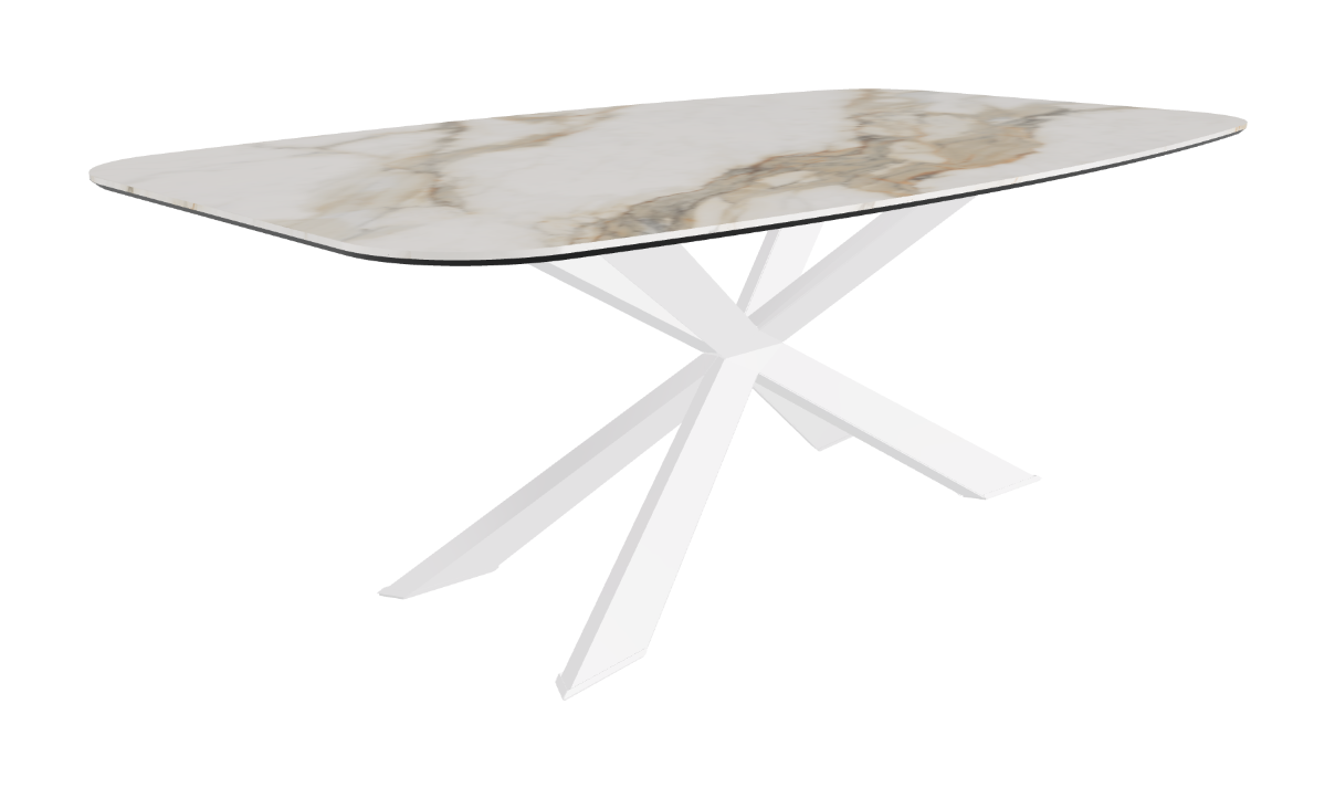 Cattelan Italia Spyder Keramik Barrel Shaped Dining Table