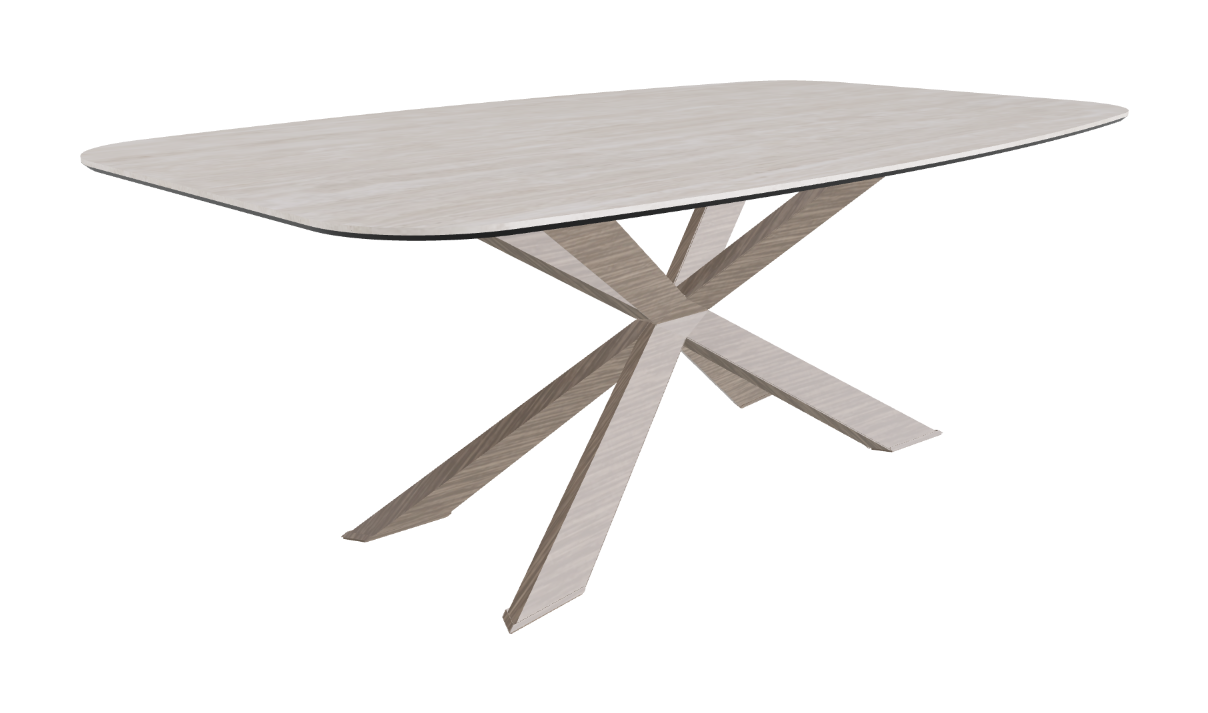 Cattelan Italia Spyder Keramik Barrel Shaped Dining Table