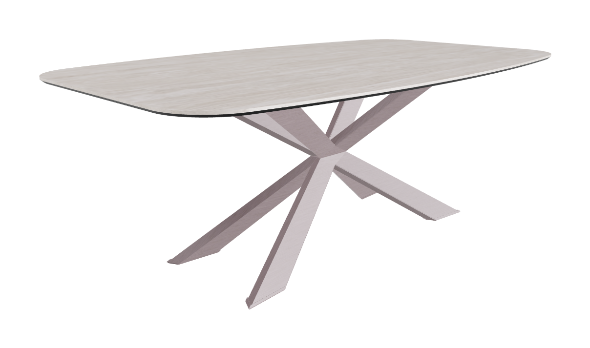 Cattelan Italia Spyder Keramik Barrel Shaped Dining Table