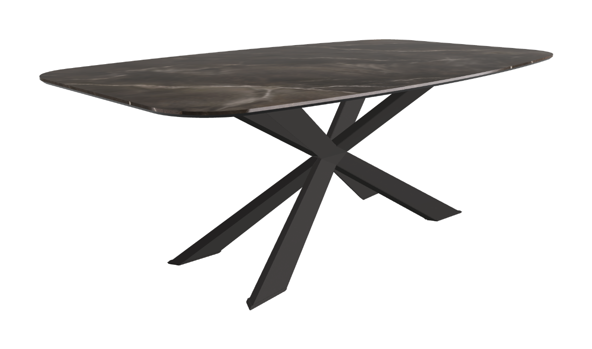 Cattelan Italia Spyder Keramik Barrel Shaped Dining Table