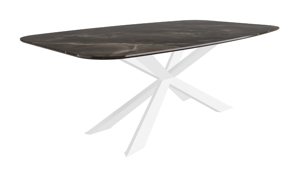 Cattelan Italia Spyder Keramik Barrel Shaped Dining Table