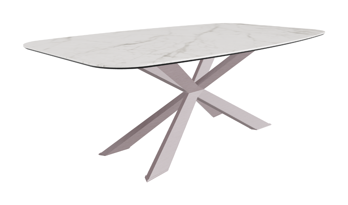Cattelan Italia Spyder Keramik Barrel Shaped Dining Table
