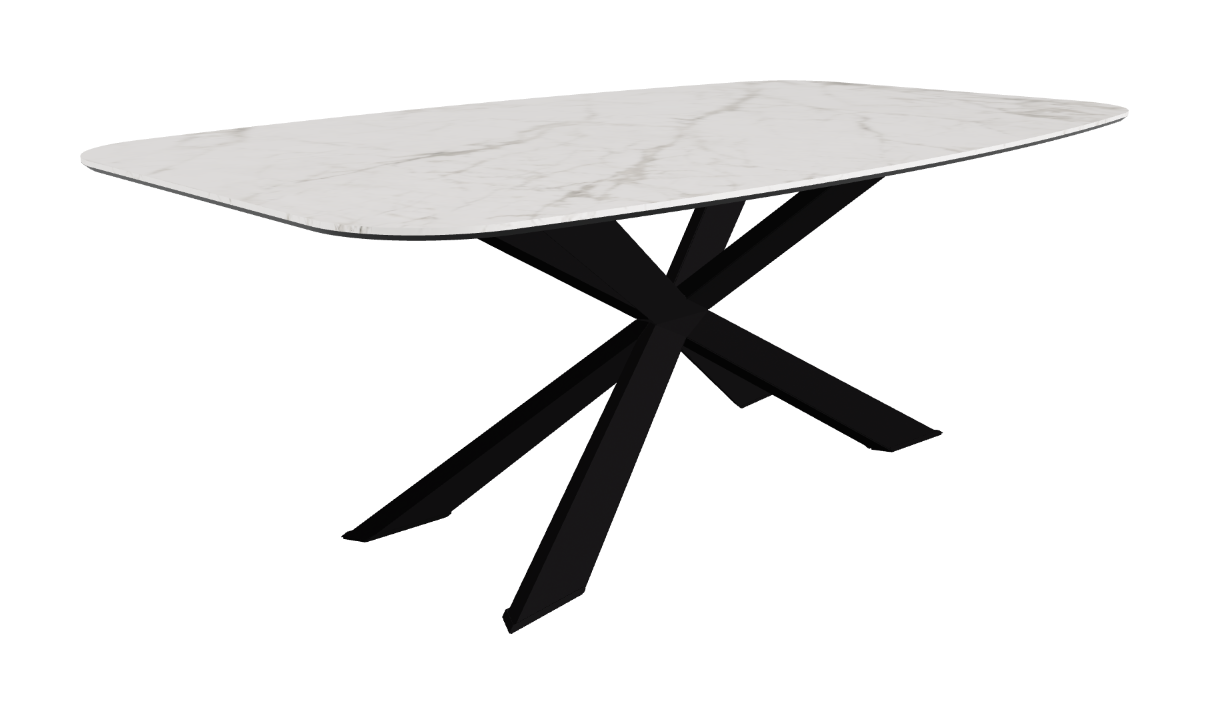 Cattelan Italia Spyder Keramik Barrel Shaped Dining Table