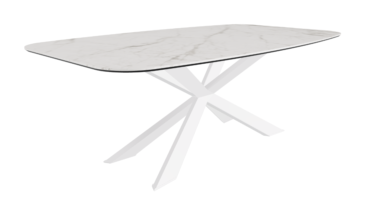Cattelan Italia Spyder Keramik Barrel Shaped Dining Table