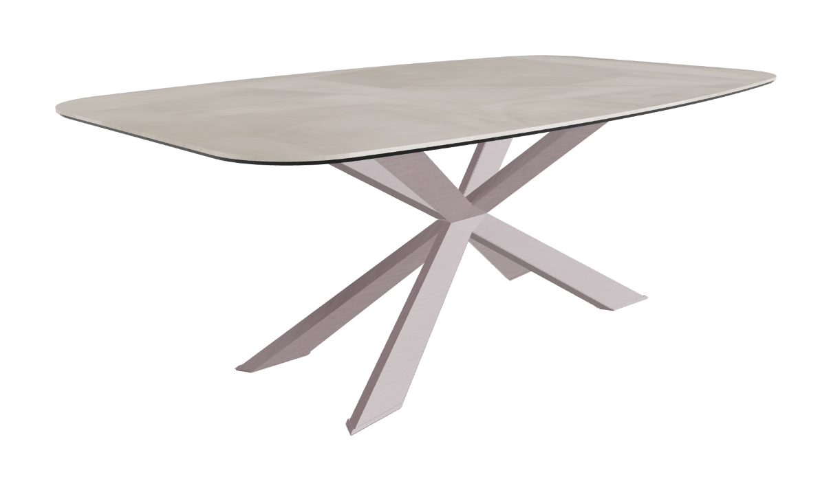 Cattelan Italia Spyder Keramik Barrel Shaped Dining Table