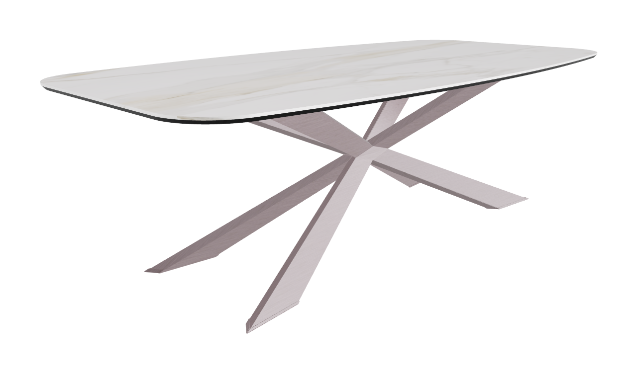 Cattelan Italia Spyder Keramik Barrel Shaped Dining Table