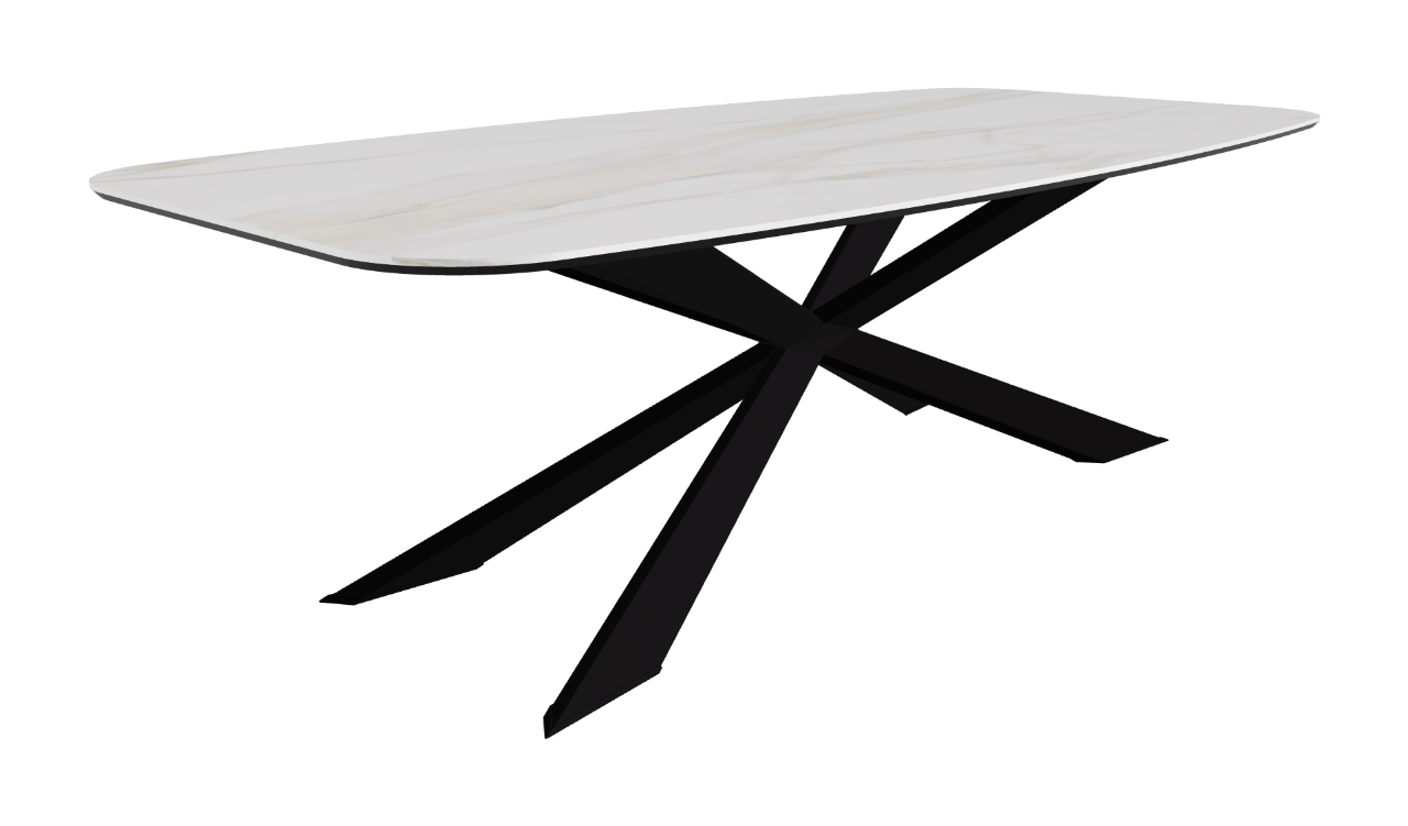 Cattelan Italia Spyder Keramik Barrel Shaped Dining Table