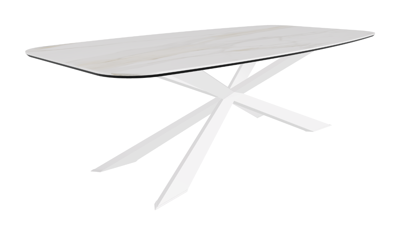 Cattelan Italia Spyder Keramik Barrel Shaped Dining Table