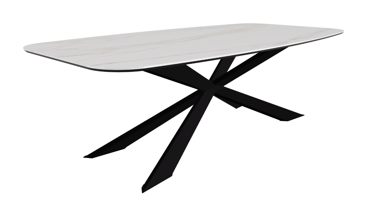 Cattelan Italia Spyder Keramik Barrel Shaped Dining Table