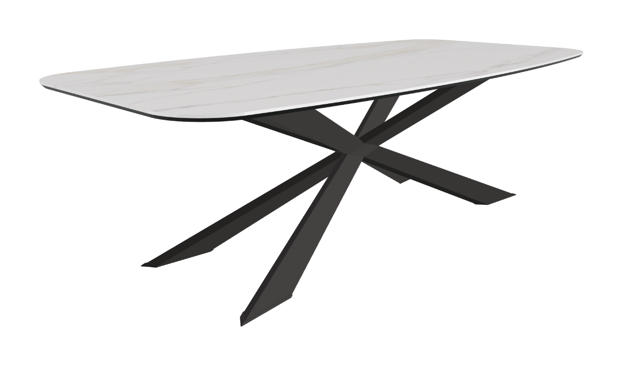 Cattelan Italia Spyder Keramik Barrel Shaped Dining Table