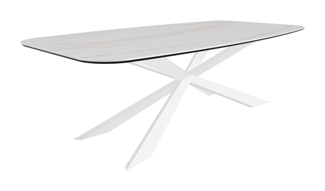 Cattelan Italia Spyder Keramik Barrel Shaped Dining Table