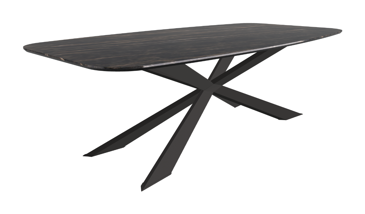 Cattelan Italia Spyder Keramik Barrel Shaped Dining Table