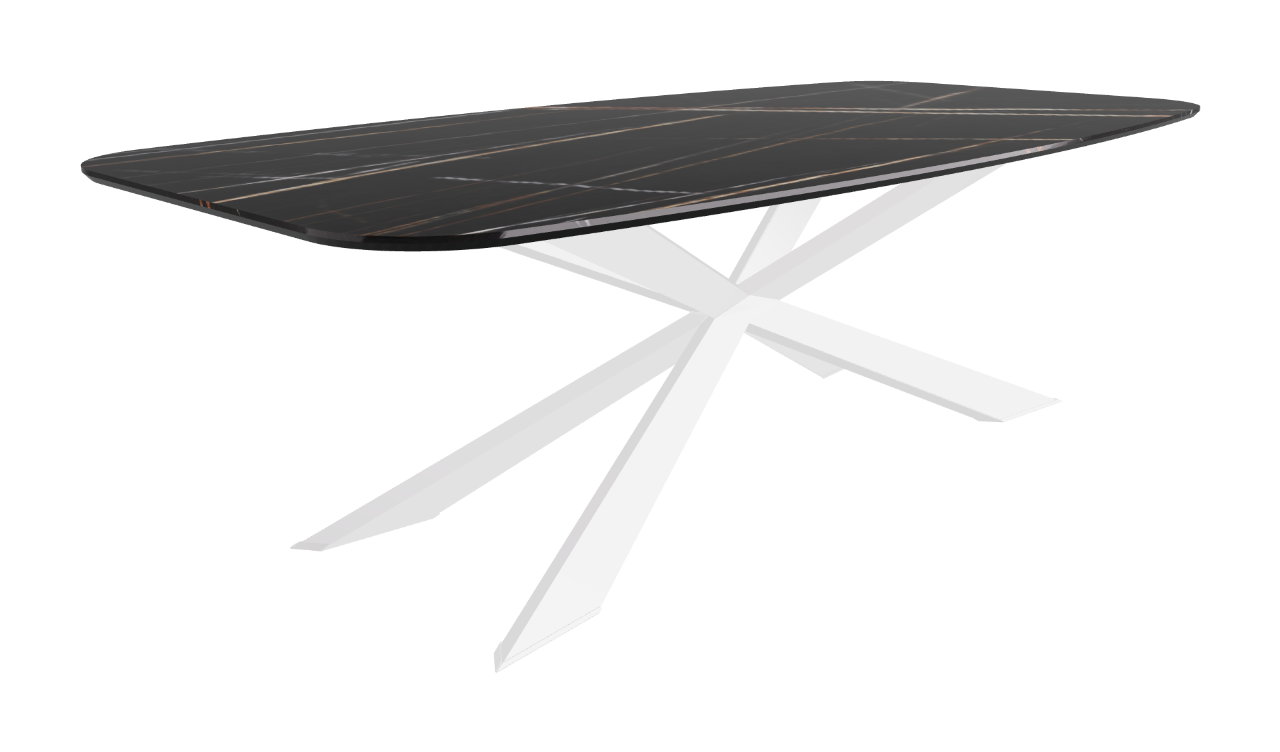 Cattelan Italia Spyder Keramik Barrel Shaped Dining Table
