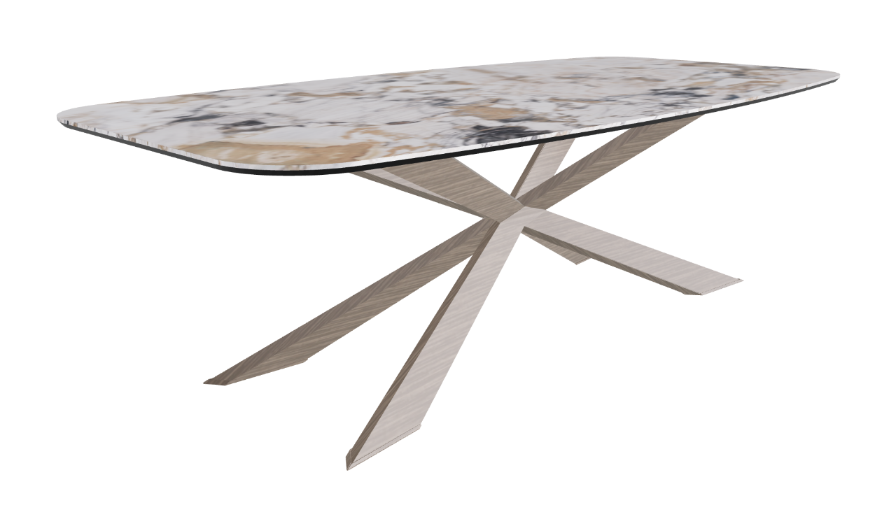 Cattelan Italia Spyder Keramik Barrel Shaped Dining Table