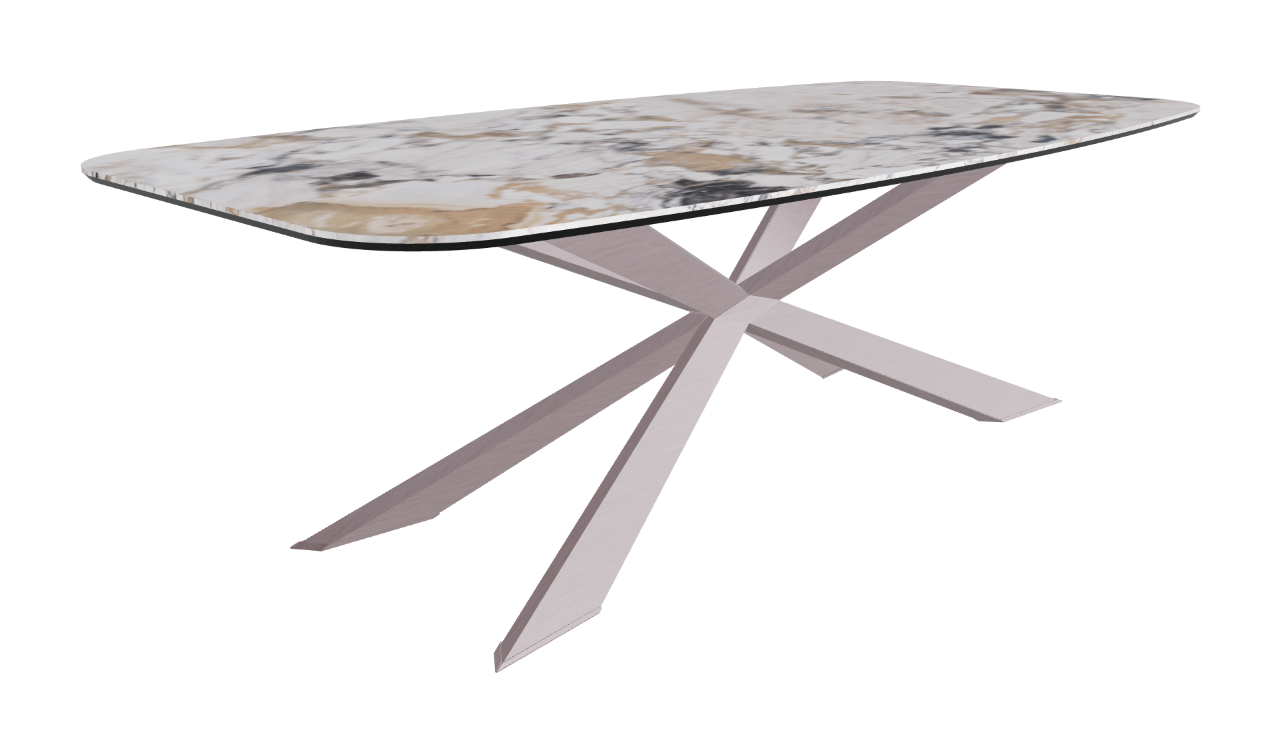 Cattelan Italia Spyder Keramik Barrel Shaped Dining Table