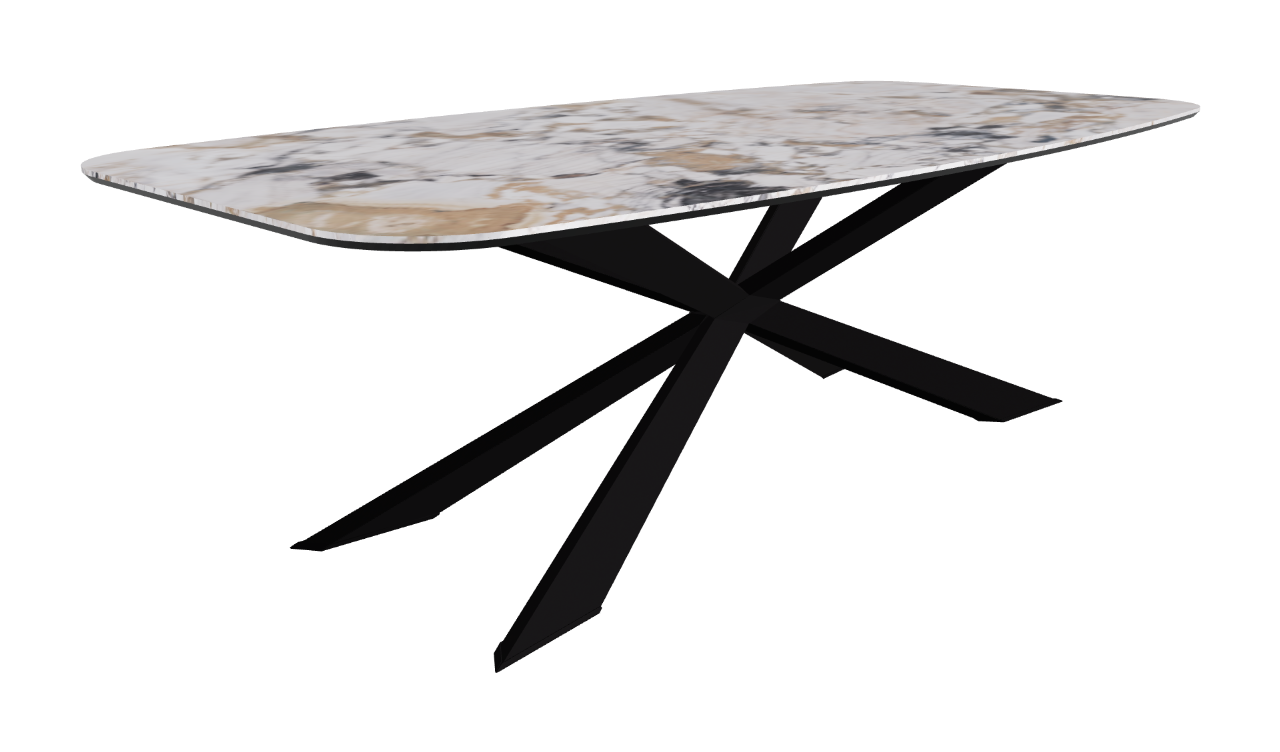 Cattelan Italia Spyder Keramik Barrel Shaped Dining Table