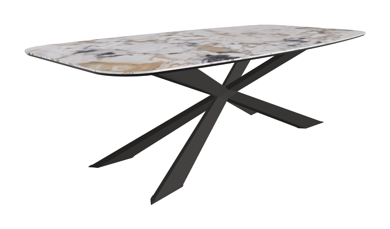 Cattelan Italia Spyder Keramik Barrel Shaped Dining Table