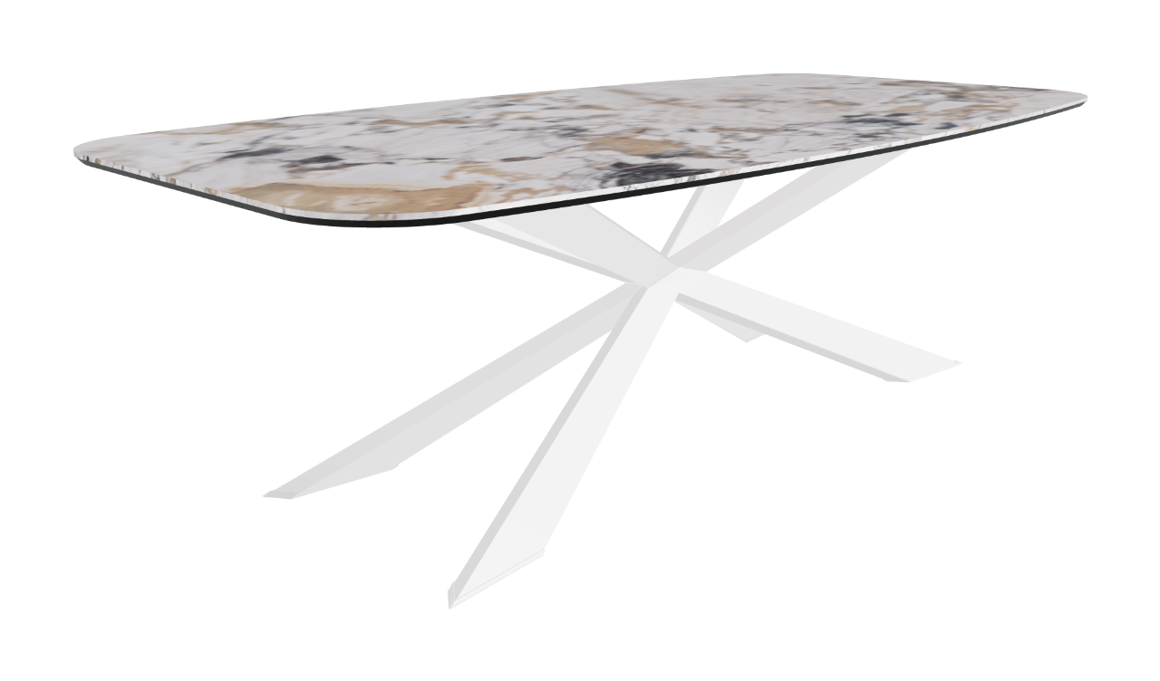 Cattelan Italia Spyder Keramik Barrel Shaped Dining Table