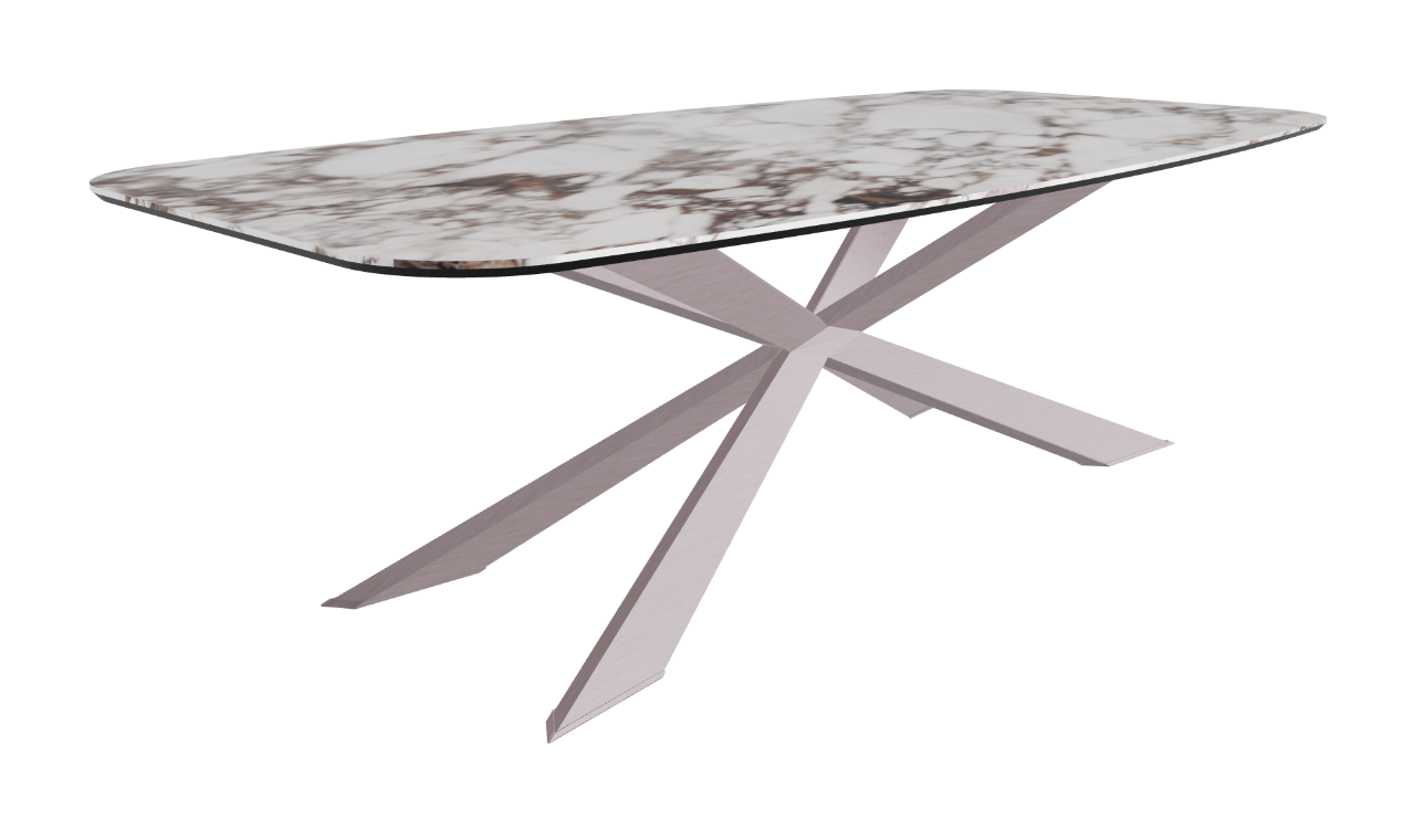 Cattelan Italia Spyder Keramik Barrel Shaped Dining Table