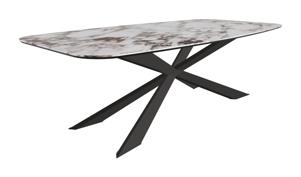 Cattelan Italia Spyder Keramik Barrel Shaped Dining Table