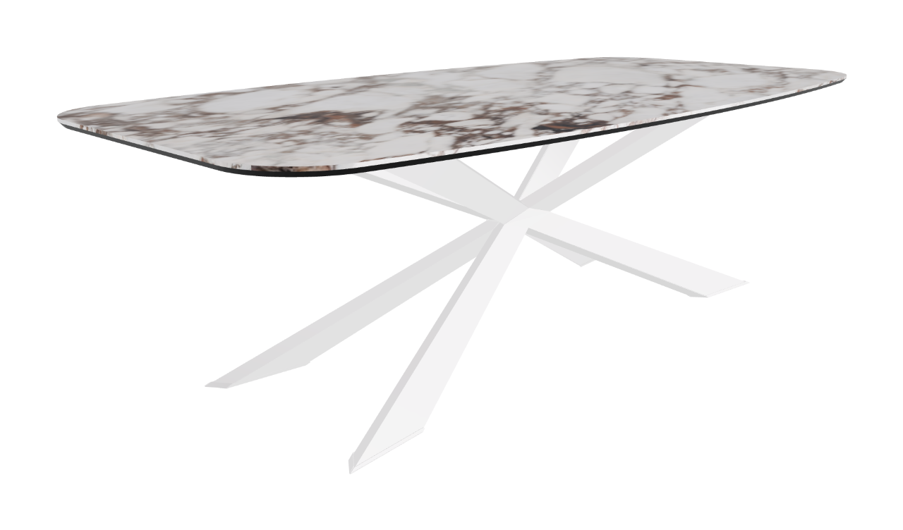 Cattelan Italia Spyder Keramik Barrel Shaped Dining Table