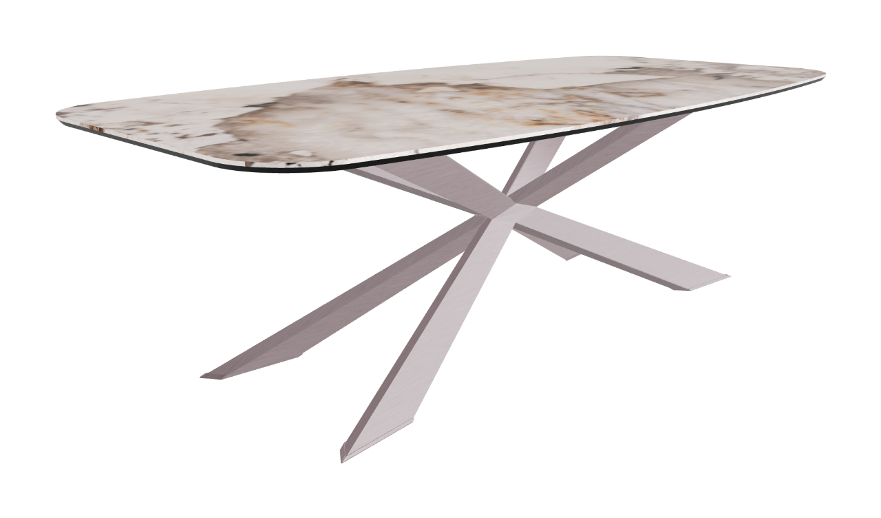 Cattelan Italia Spyder Keramik Barrel Shaped Dining Table