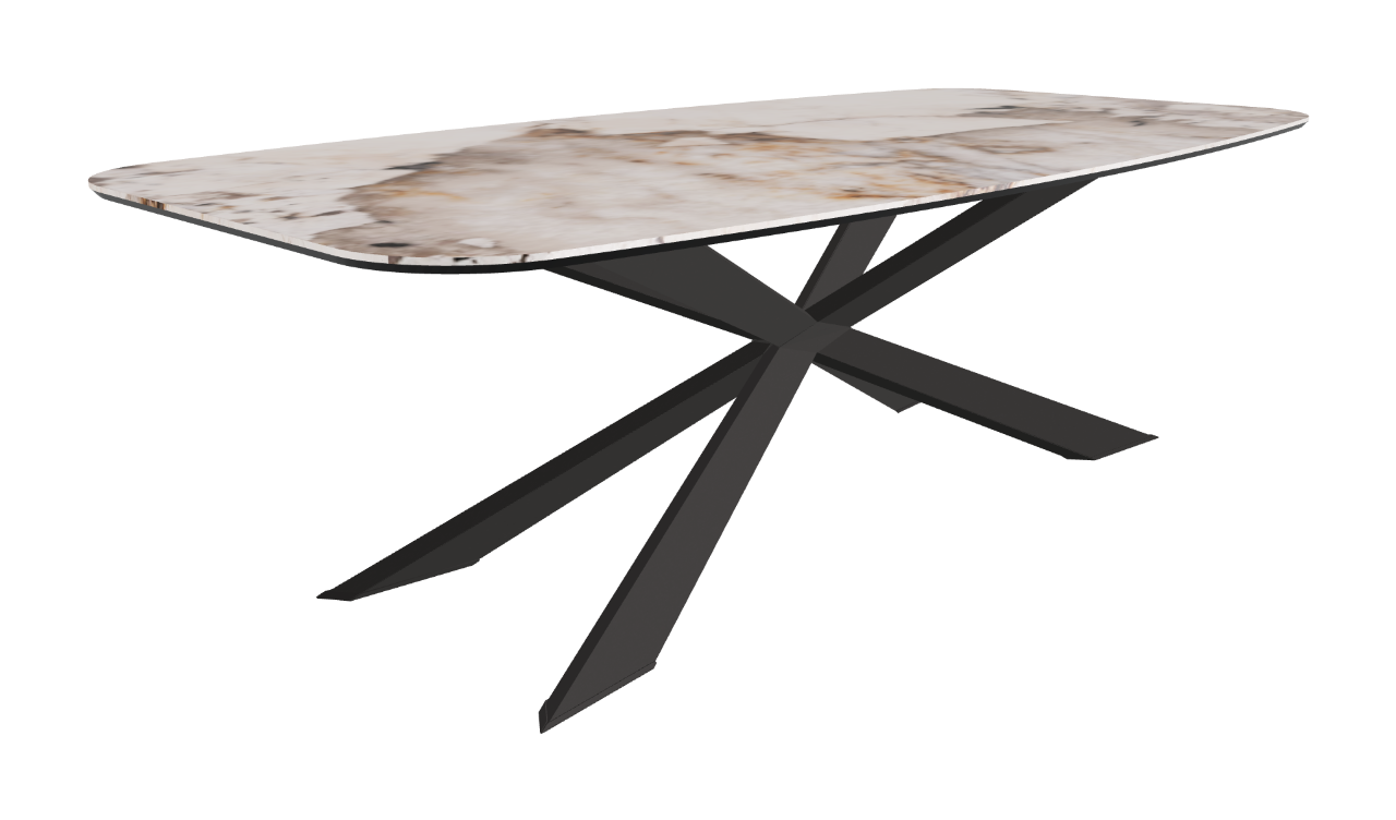 Cattelan Italia Spyder Keramik Barrel Shaped Dining Table
