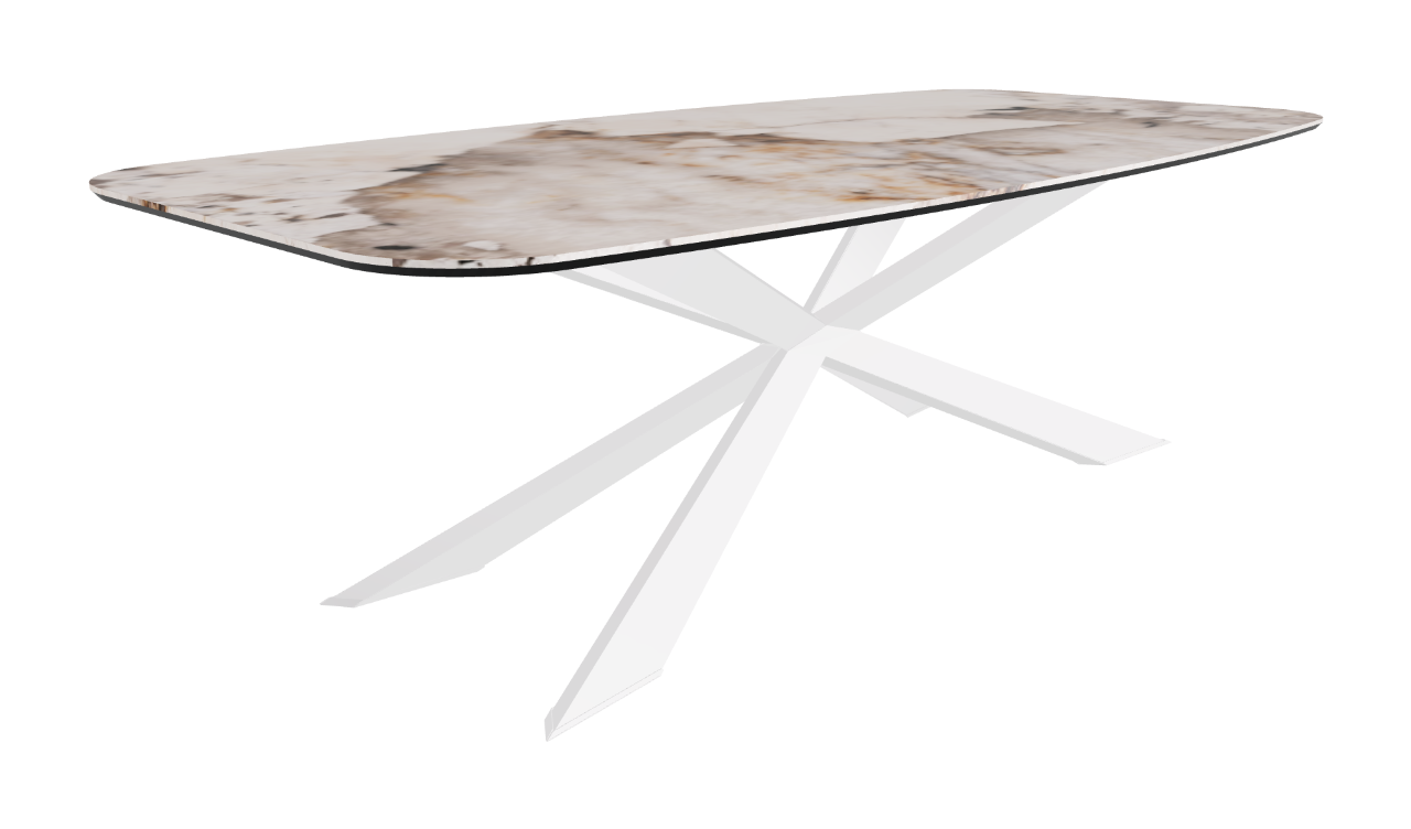 Cattelan Italia Spyder Keramik Barrel Shaped Dining Table